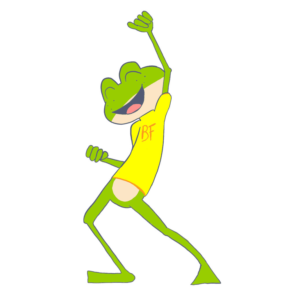 Bruno the Frog on innoissaan