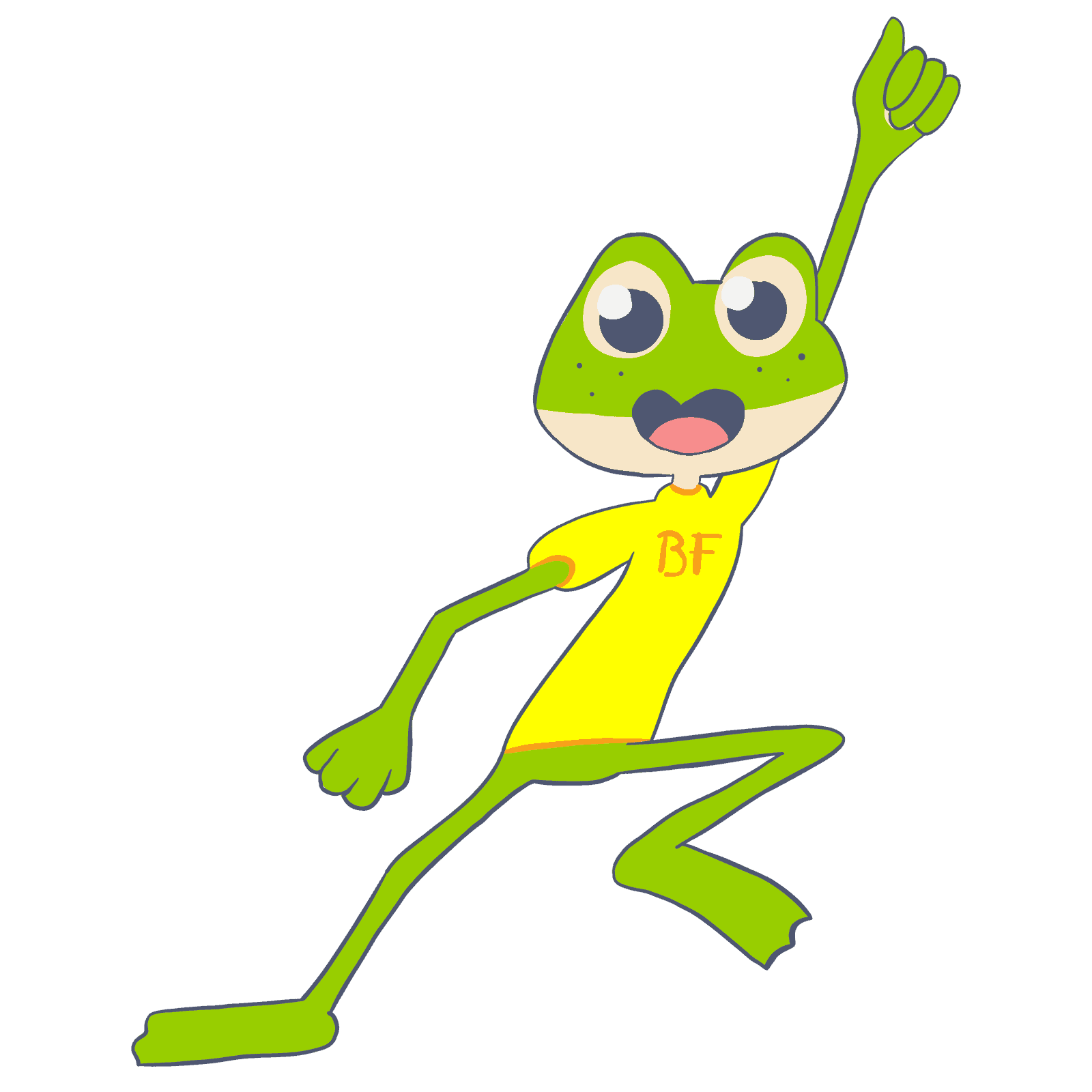 Bruno the Frog on innoissaan